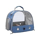 DNCG Vogeltragerrucksack, Leichter atmungsaktiver Vogelkäfig, kleine Haustiertragetasche, Vogeltragetasche, Reisekäfig für kleine Haustiere, kleine Vögel, Nymphensittiche, Papagei