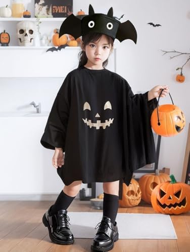 Amazon.co.jp: コウモリ 帽子 服 被り物 仮装 キッズ コスプレ衣装