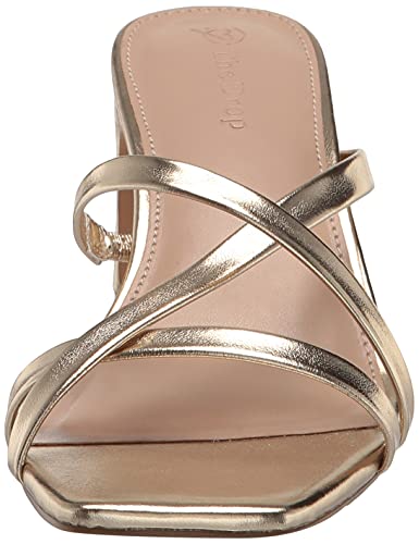 Image of The Drop Women's Amelie Strappy Square Toe Heeled Sandal