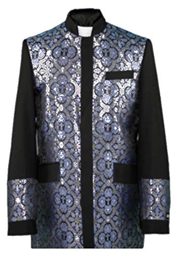 Men Clergy Jacket Pastor Bishop Minister Nehru Collar No Collar2