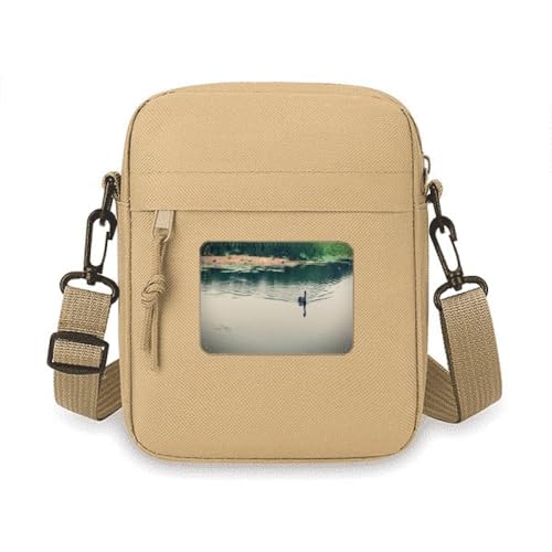Sac téléphone portable à bandoulière Ducks Lake pour garder les mains libres