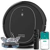 Robot Vacuum and Mop Combo, 3 in 1 Robotic Vacuums Cleaner with 4000Pa Suction...