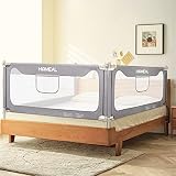 HOMEAL Toddlers Bed Rail for Full Bed, Bed Rails for Toddler, Baby Kids Bed Guard Rail, Bed Safety R