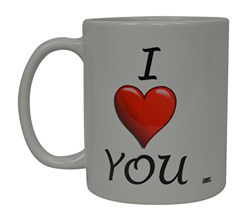 Best Funny Coffee Mug I Love You Heart Novelty Cup Wives Great Gift Idea For Husband Wife Valentines Day Boyfriend Girlfriend