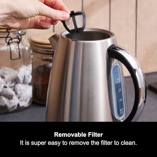 Morphy Richards Mexborough 1.7L Stainless Steel Kettle - Image 5