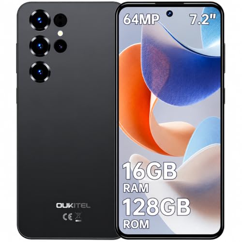 OUKITEL C68 - Téléphone Portable Grand Écran 7,2" 120 Hz,
