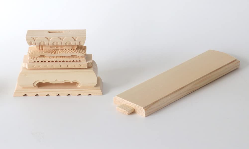 Amazon｜白木位牌 中上 8寸 総高さ33.5cm 8.0寸 木製 四十九日 法要