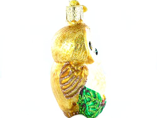 Old World Christmas Ornaments: Owls Glass Blown Ornaments For Christmas Tree, Christmas Owl #TOP6