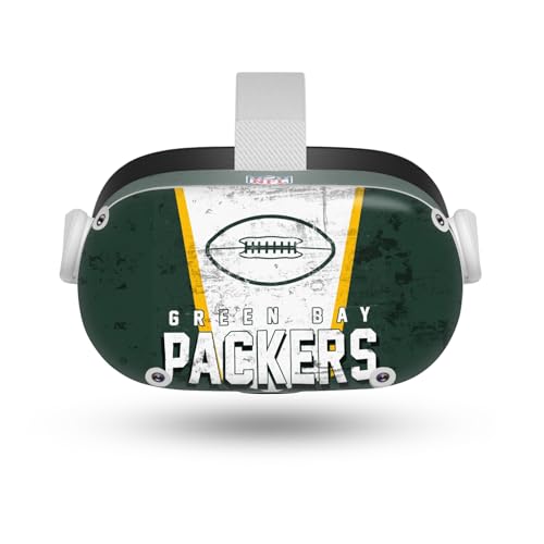 Skin Green Bay Packers pour Meta Quest 2, autocollant vinyle NFL officiel
