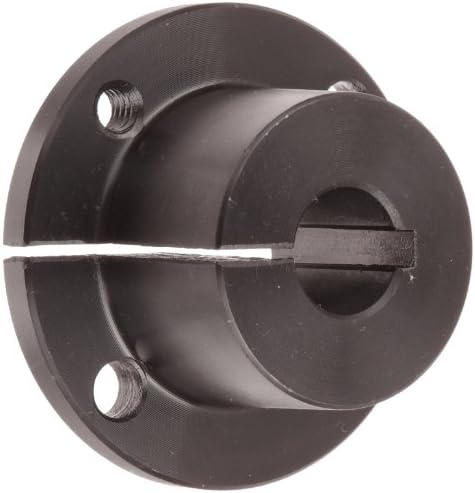 TB Woods Type QT QT20MM Sure-Grip Bushing, 20 mm Bore, 1.625" OD, 1.25" Length, 1750 lbs/in Torque, Standard Design, Standard Keyway