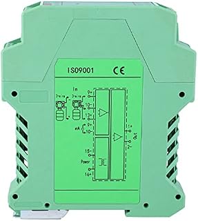 DC-Signalaufbereiter, 4-20mA Hochpräzises Signal Isolator Transmitter, Stromsignalisolator Mehrkanaliges Ein und Ausgangssignal, Ein Eingang und ein Ausgang 4-20mA bis 0-10V
