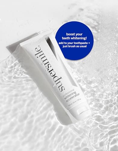 supersmile professional whitening accelerator - powerful whitening without sensitivity - safe and effective on dental restorations 36 oz