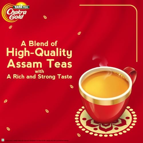 Image of Tata Tea Chakra Gold | Strong Tea With Long Lasting Taste | Black Tea,250 Gram (Pack of 3)