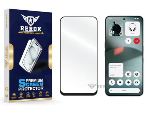 Image of Gorilla Tempered Glass Screen Protector Compatible with Nothing Phone 3 [Pack of 1] | Edge-to-Edge, Bubble-Free, Case Friendly, Easy Installation Kit