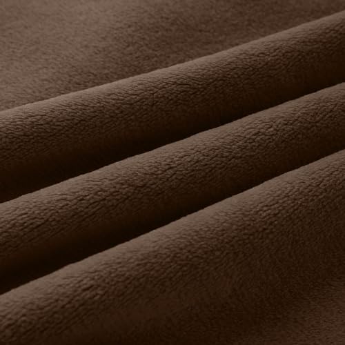 Sudadera con capucha para llevar gatos de color marrón talla M de forro polar 5