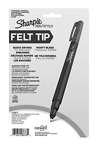 Sharpie Pen, Fine Point, 6-Pack, Assorted Colors (1924215) #TOP1