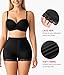 Nebility Butt Lifting Shapewear with Butt Pads - Padded Underwear for Women Booty Lifter Shorts Lace Hip Enhancer Black