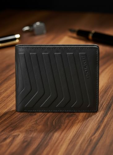 Image of Police Ricco Men's Slim Wallet | Genuine Stone Leather | Compact & Stylish Everyday Wallet