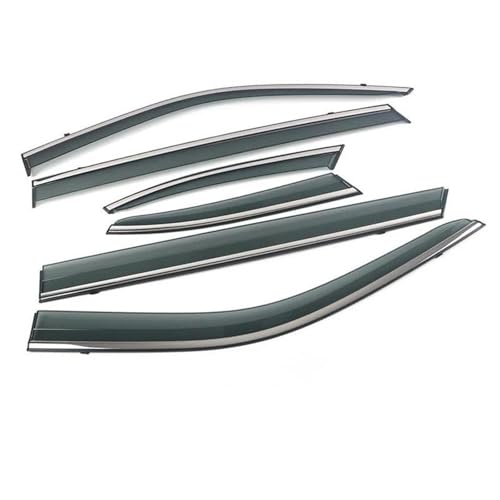 Déflecteurs de vitre haut de gamme en polycarbonate pour Toyota Highlander