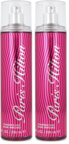 Paris Hilton Body Mist for Women, 8 Fluid Ounce (Pack of 2)