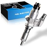 YZHIDIANF 0445120008 6.6L Diesel Fuel Injector Fit For:-Chevy Silverado 2500HD 3500HD 2001-2004, For:-GMC Sierra 2500HD 3500HD 2001-2004, for LB7 Duramax, Replacement 0986435502 97729095 (1 Pack)