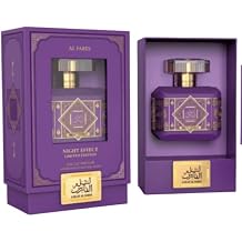 Al Fares Night Effect Limited Edition Eau De Parfum Spray, Oriental Scent, 3.4 Fl Oz, Luxury Glass Bottle