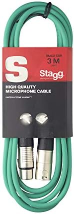 Stagg SMC6 BL 6m S-Series XLR to XLR Microphone Cable - Blue