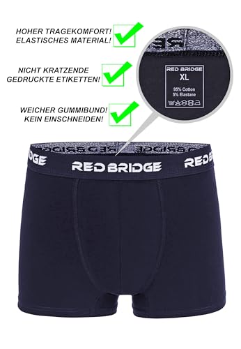 Calzoncillos tipo bóxer de algodón Redbridge: pack de 6 unidades de ropa interior cómoda 3