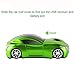 CHUYI Cool Car Shaped Wireless Mouse 1600DPI Portable Small Cordless Mice with USB Receiver for Travel Office Business School Home Gift (Green)