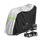 Mobility Scooter Storage Cover, 420D Oxford Fabric Scooter Weather Cover Electric Wheelchair Cover...