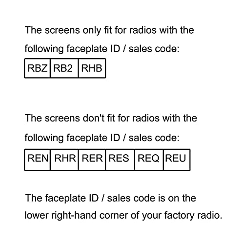 Navigation Touch Screen Digitizer Fit For Jeep Wrangler JK Uconnect MyGIG Radio 2011-2018 6.5-inch 430 RBZ RB2 430N RHB Stereo Receivers Audio Video Multimedia System Glass Panel Fix Repair GZTAUTO - Thumbnail 7