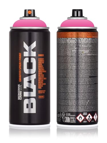 Sprühdose Montana BLACK-POWER 400 ml - Graffiti Paint - hochdeckende Mattfarben - zuverlässig - high-pressure - (P4000 Power Pink)