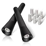 Eightwood Autoantenne Auto Antenne FM DAB Dachantenne Auto 2 Stück 6,5cm Mini Autoradio Antenne kurz mit starker FM/AM/DAB Empfangsfunktion…