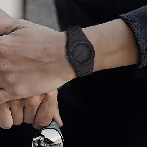Image of Carlington Premium Analog Men's Watch - Elegant Stainless Steel Chain Strap, Sleek Dial, Quartz Movement, Premium Gift Watch for Men - CT 9152 Black