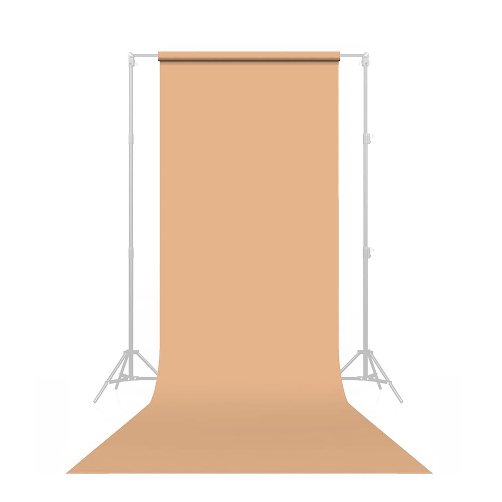Savage Seamless Paper Photography Backdrop - Color #79 Almond, Size 53 Inches Wide x 36 Feet Long, Backdrop for YouTube Videos, Streaming, Interviews and Portraits - Made in USA