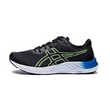Tênis Masculino Asics Gel Excite 8 Graphite Cor:Preto + Azul;Tamanho:40