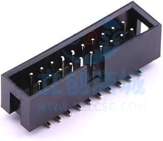 10 Pcs 2.54mm 2 * 10P SMD Jane Cow IDC Connector (Bull Horn/Jane Cow) SMD,P= 2.54mm 0.100