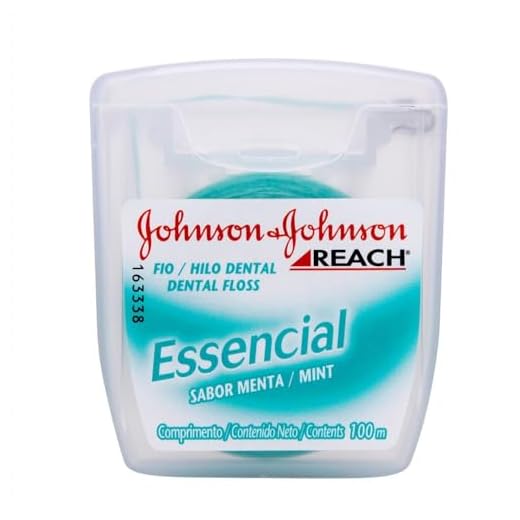 Johnson's Reach Fio Dental Essencial Menta, 100m