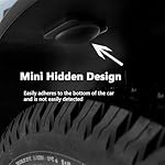 GPS Tracker for Vehicles,Mini Hidden Car Tracker with Magnetic Case,Car GPS Tracking Device Work with Apple Find My (iOS Only),No Monthly Fee GPS Tracker for Car,Vehicles,Luggage,Assets (Black,1PCS) - Image 5