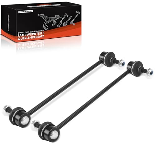Frankberg 2x Koppelstange Vorne Links Rechts Kompatibel mit A1 8X1 8XK 2010-2018 A2 8Z0 2000-2005 Toledo IV KG3 2012-2019 Polo 2001-2022 Fabia I 1999-2008