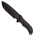 Schrade SCHF37 Frontier 12.4in High Carbon Steel Full Tang Fixed Blade Knife with 7in Drop Point and TPE Handle for Outdoor Survival, Camping and Bushcraft