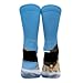 UTRSIFB Girl's Leisure Sports Socks, All Season Stockings, Soft Fashion Breathable Dress Decor Boots Socks Cool Bald Eagle