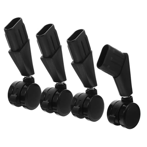 Uonlytech 4pcs Office Chair Wheels Replacement Heavy Duty Swivel Caster Rollers with Stem Wear Resistant Casters for Carpet and Hard Floors Stable Support Desk Furniture Accessories