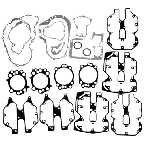 Juntas de tapa de cárter de cilindro de moto para XV1600 Midnight 2000-2003