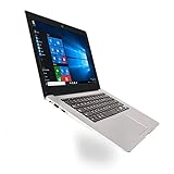 Ba30DEllylelly PC portátil Ultrafino Netbook de 14,1 Pulgadas 1366 * 768P Display Pixel 2GB + 32GB para Windows10