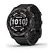 Garmin 010-02540-34 Fenix 7 Sapphire Solar, Adventure smartwatch, Solar Charging Capabilities, Rugged Outdoor GPS Watch, Touchscreen, Health and Wellness Features, Black DLC Titanium with Black Band