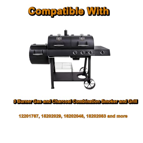 15202029 Heat Deflector Grill Replacement Parts for Oklahoma Joes Longhorn Combo Charcoal Smoker Heat Tent 1767054 12201767 15202029 16202046 18202083 14201767 3 Burner Gas Grill Heat Shields - Image 4