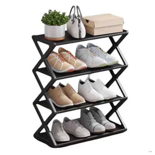 Sapateira Organizadora, Porta Sapatos, Porta Sapatos Organizador, Sapateira Hall de Entrada, Sapateira Rack Organizador, Sapateira de Porta (Preto)