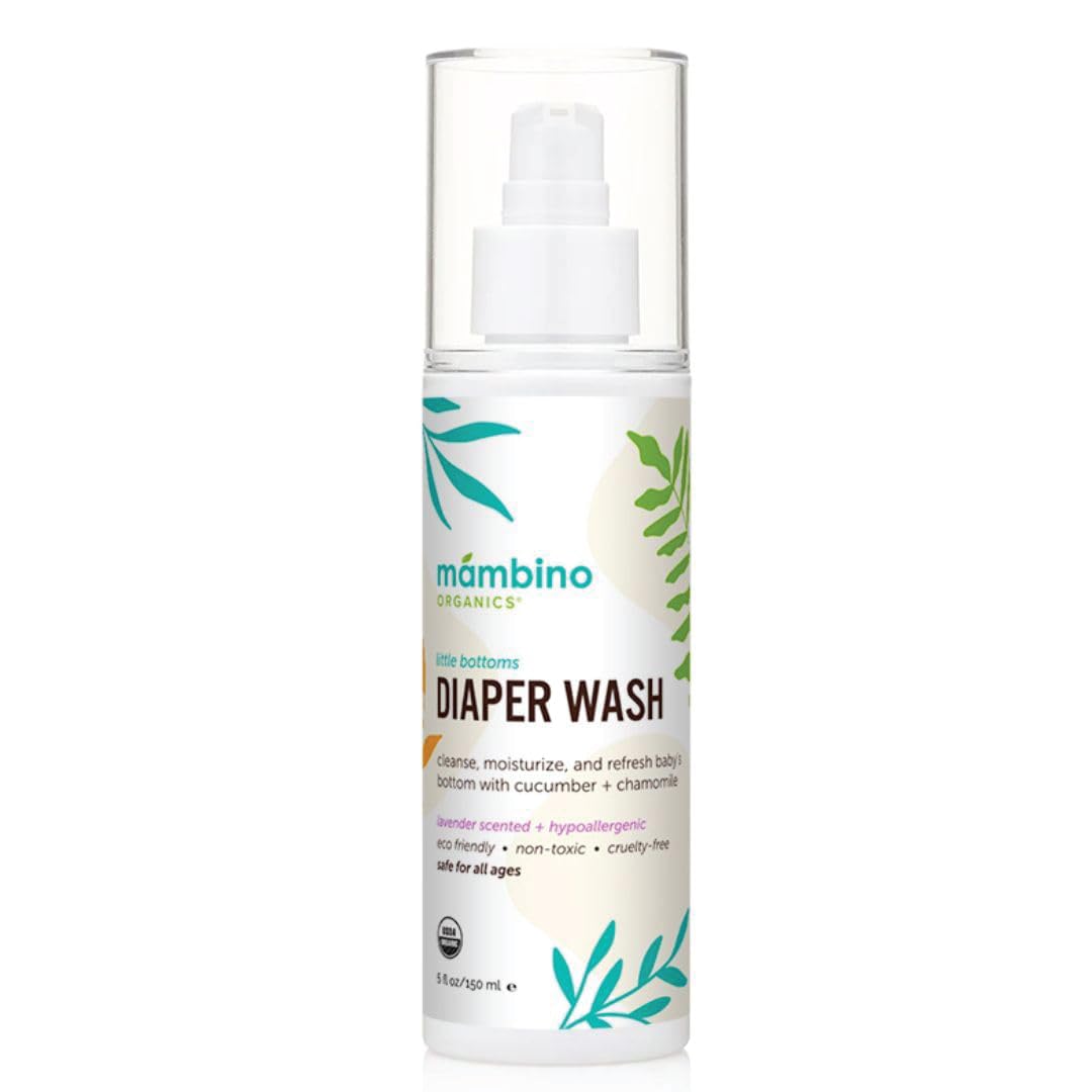 Mambino Organics Little Bottoms Nappy Area Wash, 150ml