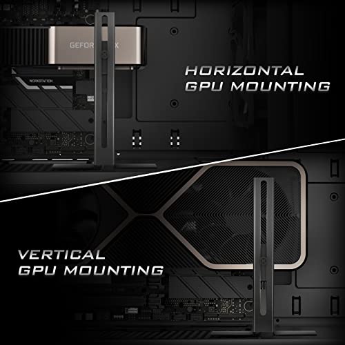 Antec Graphics Card Gpu Brace Support Video Card Sag Holder Holster Bracket Anodized Aerospace Aluminum (Black) #TOP2